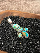 The Luckley Pendant-Pendants-Calli Co., Turquoise and Silver Jewelry, Native American Handmade, Zuni Tribe, Navajo Tribe, Brock Texas