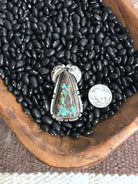 The Snake River Ring, Sz 9-Rings-Calli Co., Turquoise and Silver Jewelry, Native American Handmade, Zuni Tribe, Navajo Tribe, Brock Texas
