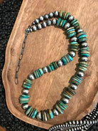 The Coleford Necklace-Necklaces-Calli Co., Turquoise and Silver Jewelry, Native American Handmade, Zuni Tribe, Navajo Tribe, Brock Texas