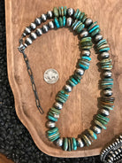 The Coleford Necklace-Necklaces-Calli Co., Turquoise and Silver Jewelry, Native American Handmade, Zuni Tribe, Navajo Tribe, Brock Texas