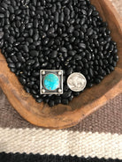 The Sinclair Adjustable Turquoise Ring, 2-Rings-Calli Co., Turquoise and Silver Jewelry, Native American Handmade, Zuni Tribe, Navajo Tribe, Brock Texas