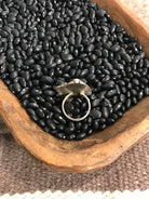 The McCamey Ring, Sz 9.5-Rings-Calli Co., Turquoise and Silver Jewelry, Native American Handmade, Zuni Tribe, Navajo Tribe, Brock Texas