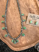 The Codee Necklace Set-Necklaces-Calli Co., Turquoise and Silver Jewelry, Native American Handmade, Zuni Tribe, Navajo Tribe, Brock Texas