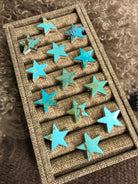 The Stardust Adjustable Turquoise Rings-Rings-Calli Co., Turquoise and Silver Jewelry, Native American Handmade, Zuni Tribe, Navajo Tribe, Brock Texas