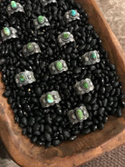 The Willowick Rings-Rings-Calli Co., Turquoise and Silver Jewelry, Native American Handmade, Zuni Tribe, Navajo Tribe, Brock Texas