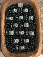 The Willowick Rings-Rings-Calli Co., Turquoise and Silver Jewelry, Native American Handmade, Zuni Tribe, Navajo Tribe, Brock Texas