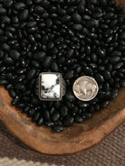 The Willa De Sol Ring, Sz 11.5-Rings-Calli Co., Turquoise and Silver Jewelry, Native American Handmade, Zuni Tribe, Navajo Tribe, Brock Texas