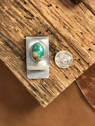 The Stillington Money Clip, 2-Miscellaneous-Calli Co., Turquoise and Silver Jewelry, Native American Handmade, Zuni Tribe, Navajo Tribe, Brock Texas