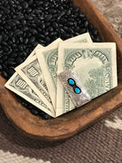 The Minnewaukan Money Clip, 1-Miscellaneous-Calli Co., Turquoise and Silver Jewelry, Native American Handmade, Zuni Tribe, Navajo Tribe, Brock Texas