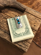 The Minnewaukan Money Clip, 1-Miscellaneous-Calli Co., Turquoise and Silver Jewelry, Native American Handmade, Zuni Tribe, Navajo Tribe, Brock Texas