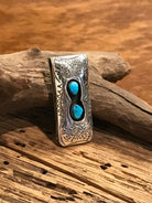 The Minnewaukan Money Clip, 1-Miscellaneous-Calli Co., Turquoise and Silver Jewelry, Native American Handmade, Zuni Tribe, Navajo Tribe, Brock Texas