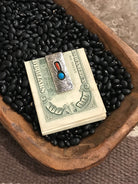 The Minnewaukan Money Clip, 2-Miscellaneous-Calli Co., Turquoise and Silver Jewelry, Native American Handmade, Zuni Tribe, Navajo Tribe, Brock Texas