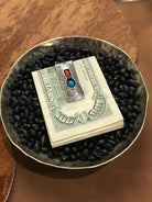 The Minnewaukan Money Clip, 2-Miscellaneous-Calli Co., Turquoise and Silver Jewelry, Native American Handmade, Zuni Tribe, Navajo Tribe, Brock Texas