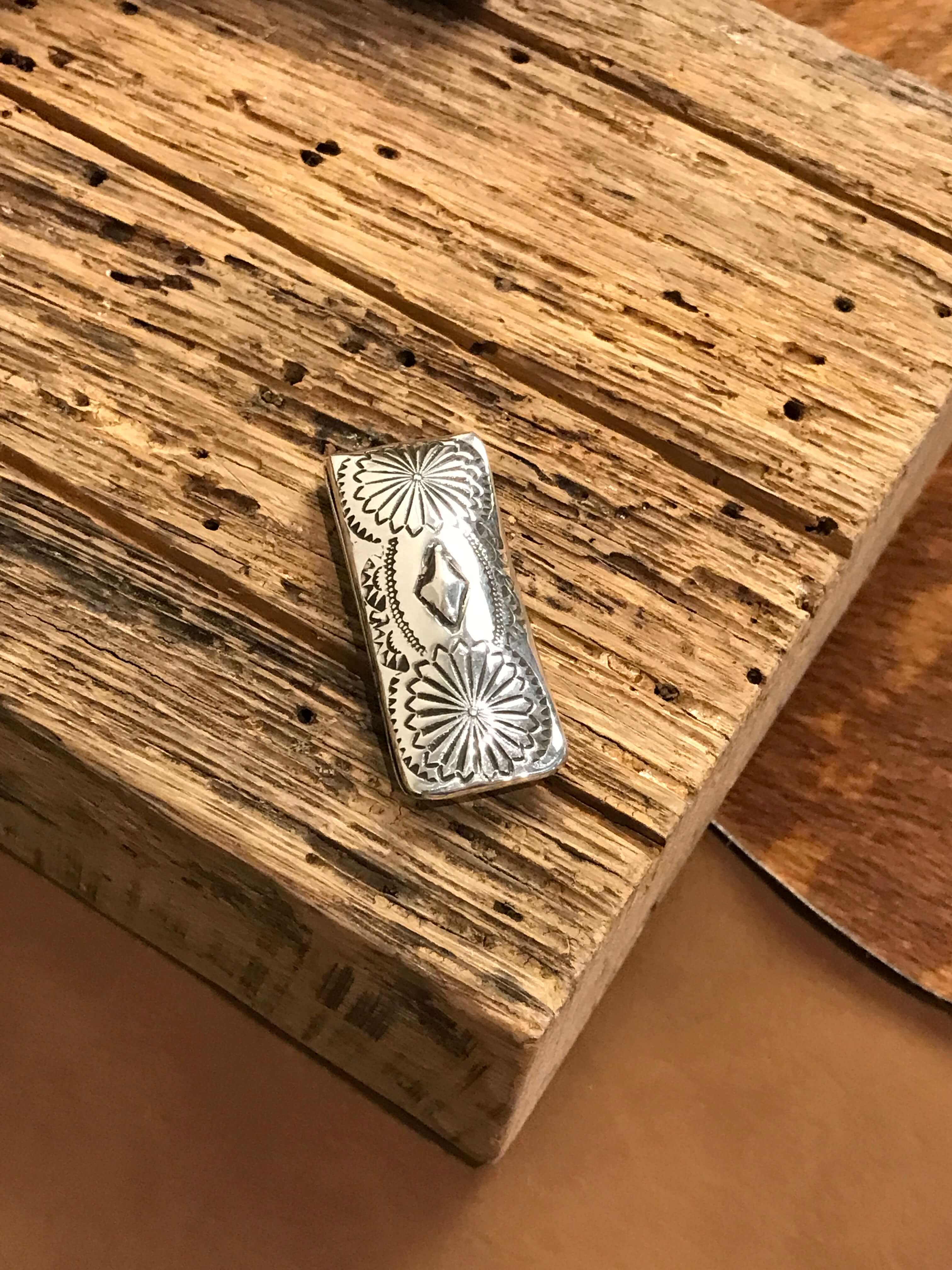 The Korkuteli Money Clip, 3-Miscellaneous-Calli Co., Turquoise and Silver Jewelry, Native American Handmade, Zuni Tribe, Navajo Tribe, Brock Texas