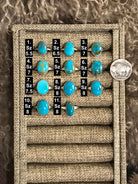 The Lola Rings-Rings-Calli Co., Turquoise and Silver Jewelry, Native American Handmade, Zuni Tribe, Navajo Tribe, Brock Texas