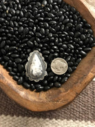 The Collee Ring, Sz 9-Rings-Calli Co., Turquoise and Silver Jewelry, Native American Handmade, Zuni Tribe, Navajo Tribe, Brock Texas