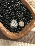 The Kylo Ring, Sz 8-Rings-Calli Co., Turquoise and Silver Jewelry, Native American Handmade, Zuni Tribe, Navajo Tribe, Brock Texas