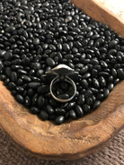 The Kylo Ring, Sz 8-Rings-Calli Co., Turquoise and Silver Jewelry, Native American Handmade, Zuni Tribe, Navajo Tribe, Brock Texas