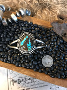 The Elderoaks Cuffs-Bracelets & Cuffs-Calli Co., Turquoise and Silver Jewelry, Native American Handmade, Zuni Tribe, Navajo Tribe, Brock Texas