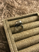 The Ridgin Ring 3, Sz 6-Rings-Calli Co., Turquoise and Silver Jewelry, Native American Handmade, Zuni Tribe, Navajo Tribe, Brock Texas