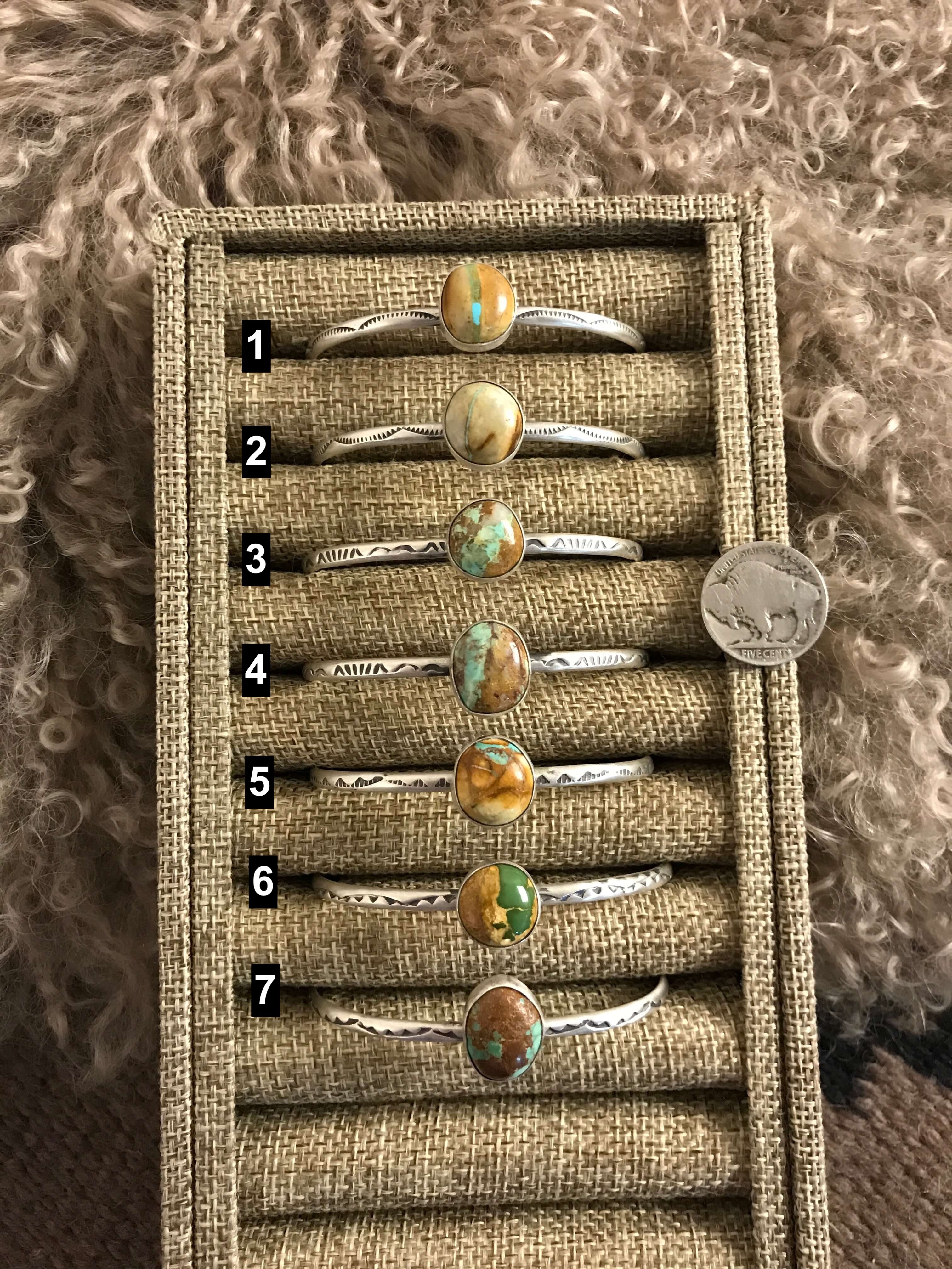 The Beldev Cuffs xx-Bracelets & Cuffs-Calli Co., Turquoise and Silver Jewelry, Native American Handmade, Zuni Tribe, Navajo Tribe, Brock Texas