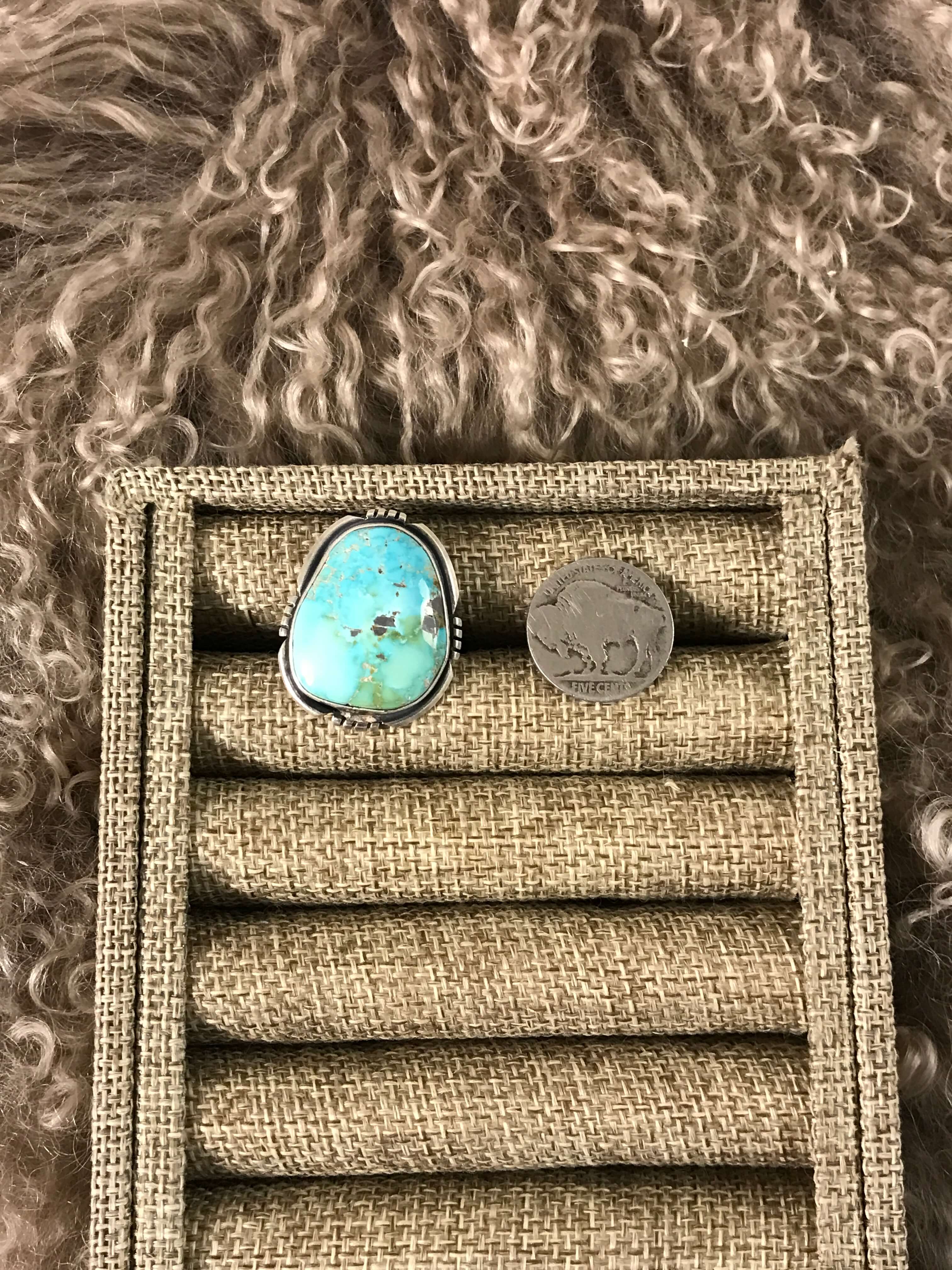 The Edisto Adjustable Ring, 3-Rings-Calli Co., Turquoise and Silver Jewelry, Native American Handmade, Zuni Tribe, Navajo Tribe, Brock Texas