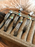 The Stinnett Cuffs-Bracelets & Cuffs-Calli Co., Turquoise and Silver Jewelry, Native American Handmade, Zuni Tribe, Navajo Tribe, Brock Texas