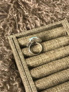 The Edisto Adjustable Ring, 3-Rings-Calli Co., Turquoise and Silver Jewelry, Native American Handmade, Zuni Tribe, Navajo Tribe, Brock Texas