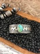 The Mesa Verde Cuff-Bracelets & Cuffs-Calli Co., Turquoise and Silver Jewelry, Native American Handmade, Zuni Tribe, Navajo Tribe, Brock Texas