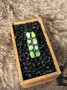 The Karina Ring, Sz 7.5-Rings-Calli Co., Turquoise and Silver Jewelry, Native American Handmade, Zuni Tribe, Navajo Tribe, Brock Texas