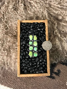 The Karina Ring, Sz 7.5-Rings-Calli Co., Turquoise and Silver Jewelry, Native American Handmade, Zuni Tribe, Navajo Tribe, Brock Texas