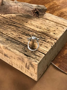 The Gooding Ring, Sz 6 xx-Rings-Calli Co., Turquoise and Silver Jewelry, Native American Handmade, Zuni Tribe, Navajo Tribe, Brock Texas