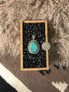 The Holyglen Pendant-Pendants-Calli Co., Turquoise and Silver Jewelry, Native American Handmade, Zuni Tribe, Navajo Tribe, Brock Texas