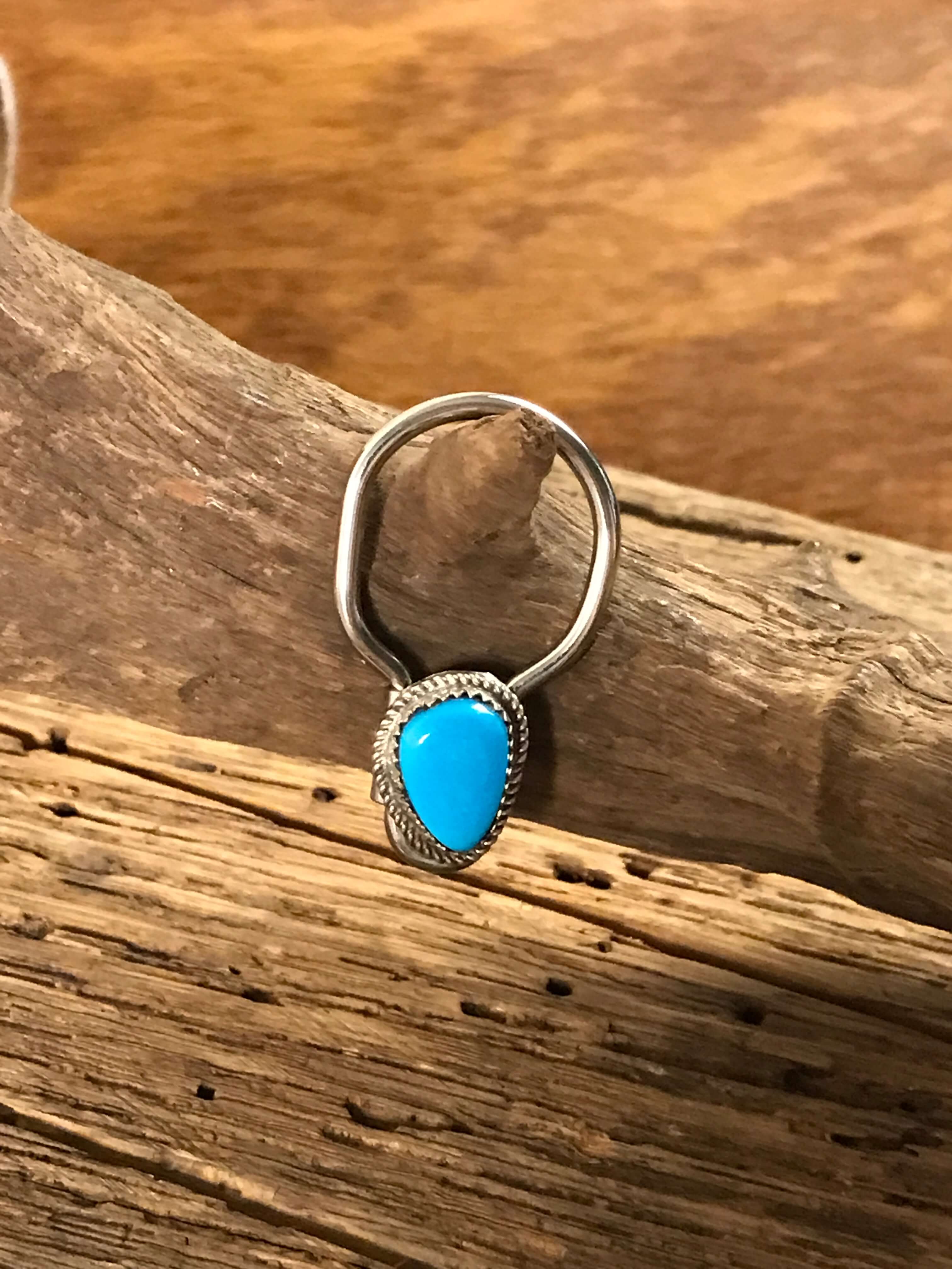 The Kaliska Key Chain, 1-Miscellaneous-Calli Co., Turquoise and Silver Jewelry, Native American Handmade, Zuni Tribe, Navajo Tribe, Brock Texas