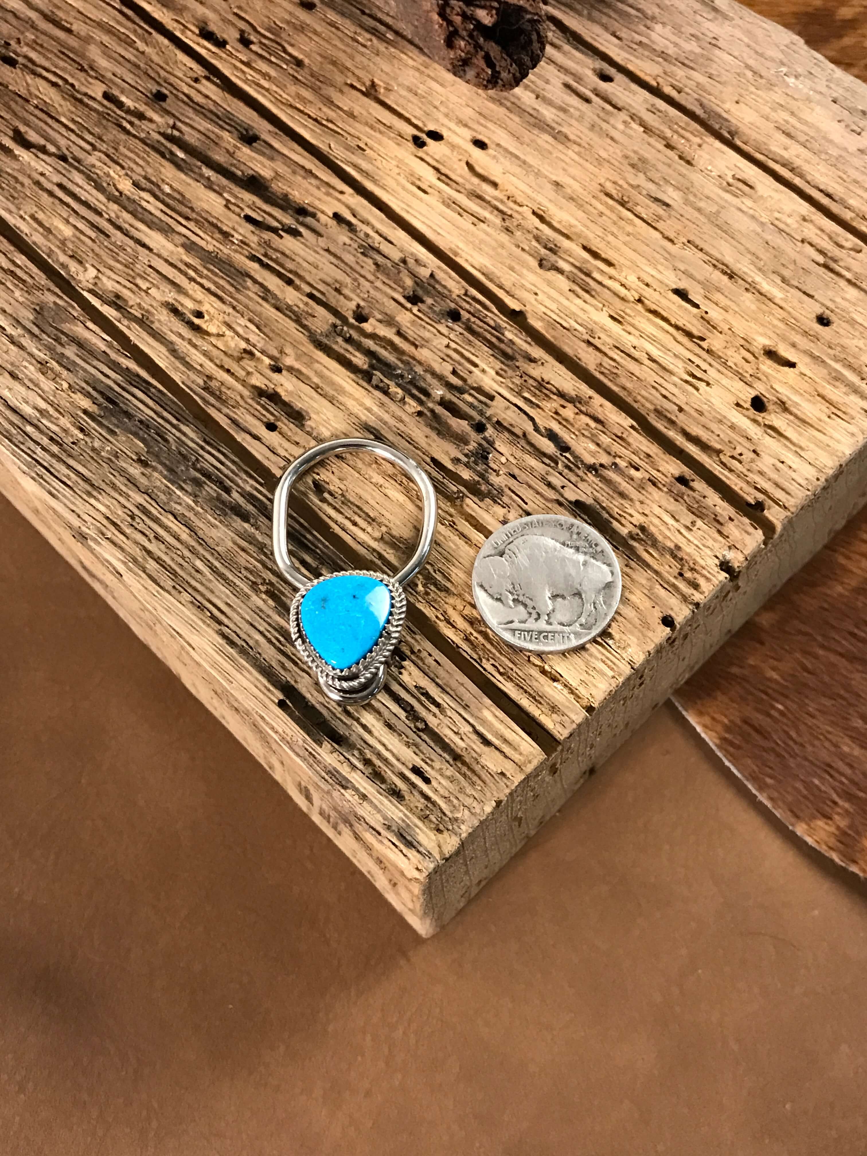 The Kaliska Key Chain, 2-Miscellaneous-Calli Co., Turquoise and Silver Jewelry, Native American Handmade, Zuni Tribe, Navajo Tribe, Brock Texas