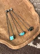 The Awena Bolo Bracelets-Bracelets & Cuffs-Calli Co., Turquoise and Silver Jewelry, Native American Handmade, Zuni Tribe, Navajo Tribe, Brock Texas