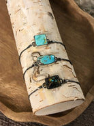 The Awena Bolo Bracelets-Bracelets & Cuffs-Calli Co., Turquoise and Silver Jewelry, Native American Handmade, Zuni Tribe, Navajo Tribe, Brock Texas