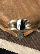 The Archer Cuff, 1-Bracelets & Cuffs-Calli Co., Turquoise and Silver Jewelry, Native American Handmade, Zuni Tribe, Navajo Tribe, Brock Texas