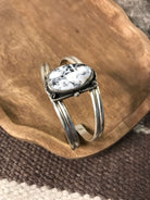 The Archer Cuff, 2-Bracelets & Cuffs-Calli Co., Turquoise and Silver Jewelry, Native American Handmade, Zuni Tribe, Navajo Tribe, Brock Texas