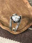 The Archer Cuff, 4-Bracelets & Cuffs-Calli Co., Turquoise and Silver Jewelry, Native American Handmade, Zuni Tribe, Navajo Tribe, Brock Texas