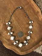 The Chickasaw Statement Necklace, 2-Necklaces-Calli Co., Turquoise and Silver Jewelry, Native American Handmade, Zuni Tribe, Navajo Tribe, Brock Texas