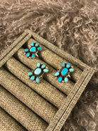 The Selma Adjustable Turquoise Rings-Rings-Calli Co., Turquoise and Silver Jewelry, Native American Handmade, Zuni Tribe, Navajo Tribe, Brock Texas