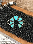 The Naja Cuff, 1-Bracelets & Cuffs-Calli Co., Turquoise and Silver Jewelry, Native American Handmade, Zuni Tribe, Navajo Tribe, Brock Texas