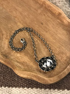 The Inola White Buffalo Necklace, 3-Necklaces-Calli Co., Turquoise and Silver Jewelry, Native American Handmade, Zuni Tribe, Navajo Tribe, Brock Texas