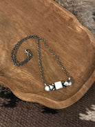 The Whitchurch Necklace, 4-Necklaces-Calli Co., Turquoise and Silver Jewelry, Native American Handmade, Zuni Tribe, Navajo Tribe, Brock Texas