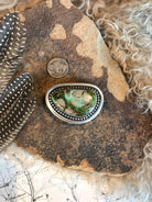 The Royston Turquoise Belt Buckle, 2-Belt Buckles-Calli Co., Turquoise and Silver Jewelry, Native American Handmade, Zuni Tribe, Navajo Tribe, Brock Texas