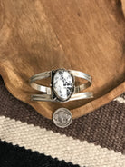 The Archer Cuff, 2-Bracelets & Cuffs-Calli Co., Turquoise and Silver Jewelry, Native American Handmade, Zuni Tribe, Navajo Tribe, Brock Texas