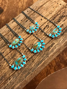 The Arena Necklaces xx-Necklaces-Calli Co., Turquoise and Silver Jewelry, Native American Handmade, Zuni Tribe, Navajo Tribe, Brock Texas