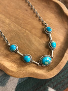 The Sutton Necklace, 8-Necklaces-Calli Co., Turquoise and Silver Jewelry, Native American Handmade, Zuni Tribe, Navajo Tribe, Brock Texas