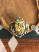 The Fredonia Turquoise Cuff, 6 xx-Bracelets & Cuffs-Calli Co., Turquoise and Silver Jewelry, Native American Handmade, Zuni Tribe, Navajo Tribe, Brock Texas